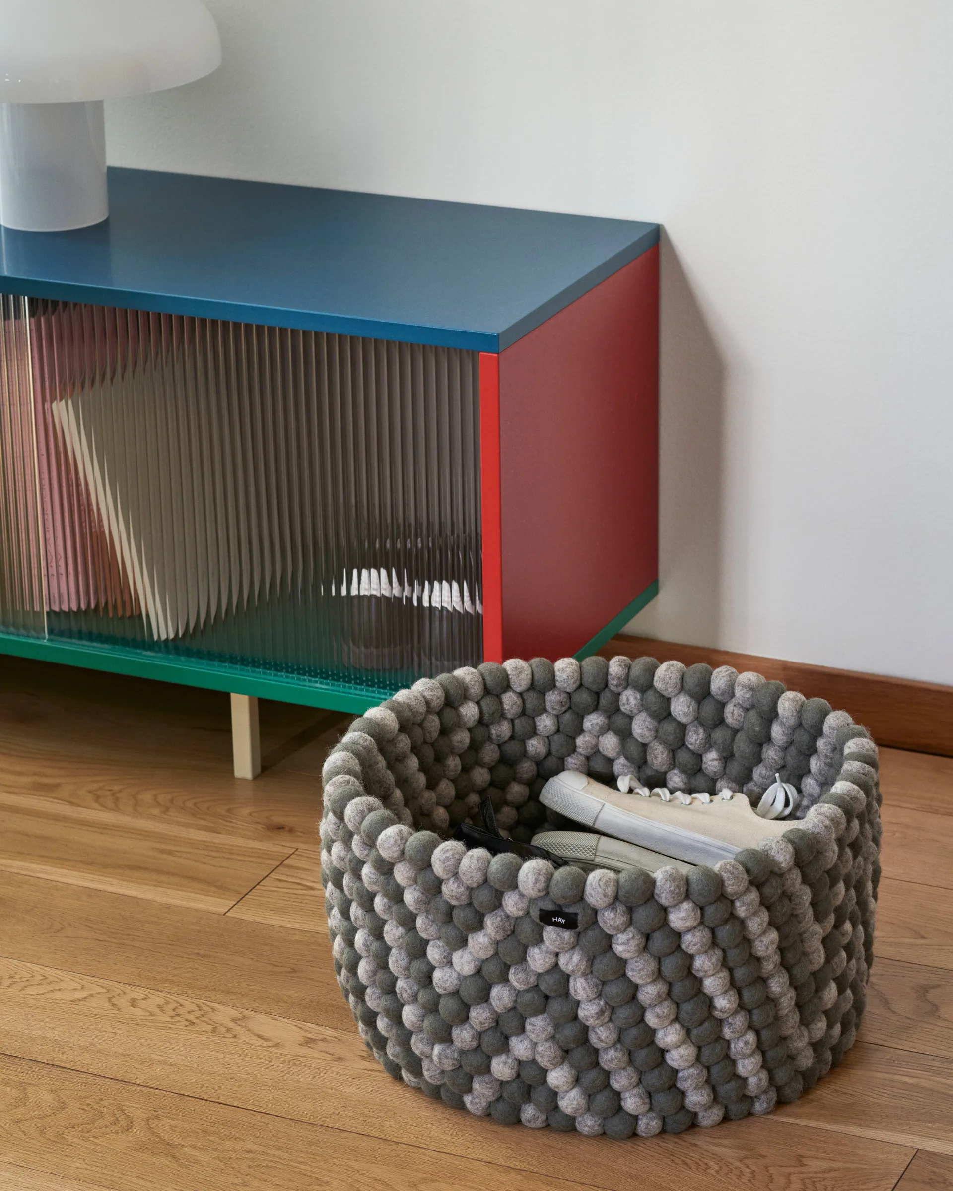 Καλάθι Bead , Grey HAY