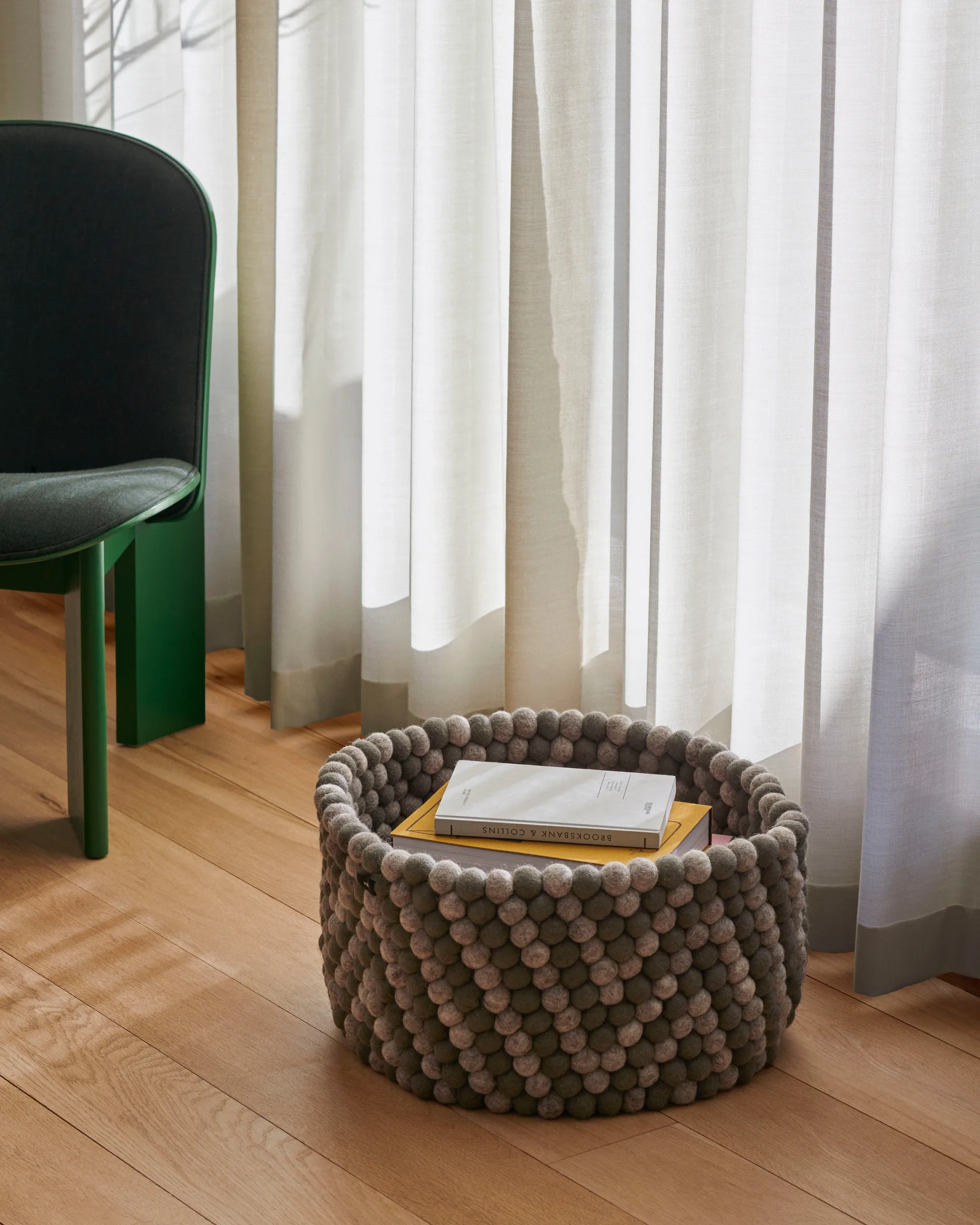 Καλάθι Bead , Grey HAY