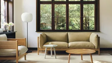 Bella τραπεζάκι σαλονιού - Oljad ek, Ø80x32 cm - HAY