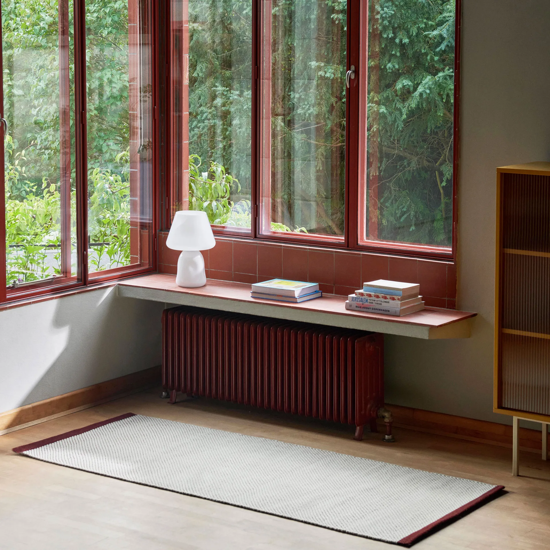 Bias χαλί 80x200 cm, Cherry tint HAY