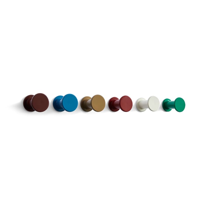 Γαντζάκι Bolt 2 τεμαχίων Ø2,8 cm, Red HAY