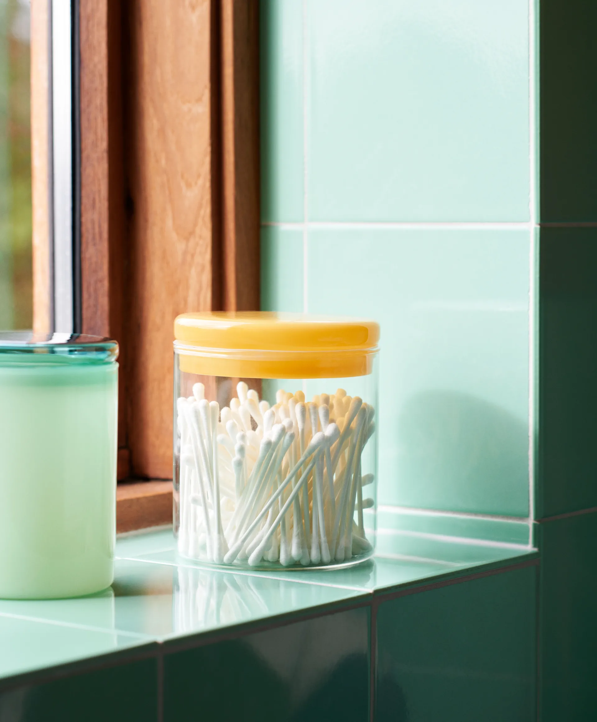 Borosilicate γυάλινο βάζο αποθήκευσης M 60 cl, Διαφανές HAY