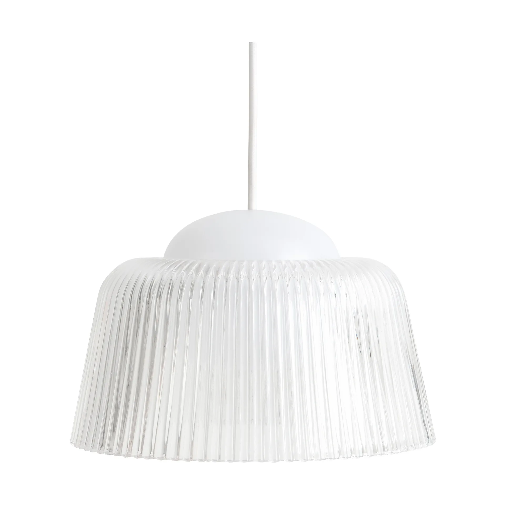 Brim Bottle κρεμαστό φωτιστικό Ø24,5 cm, Clear glass HAY