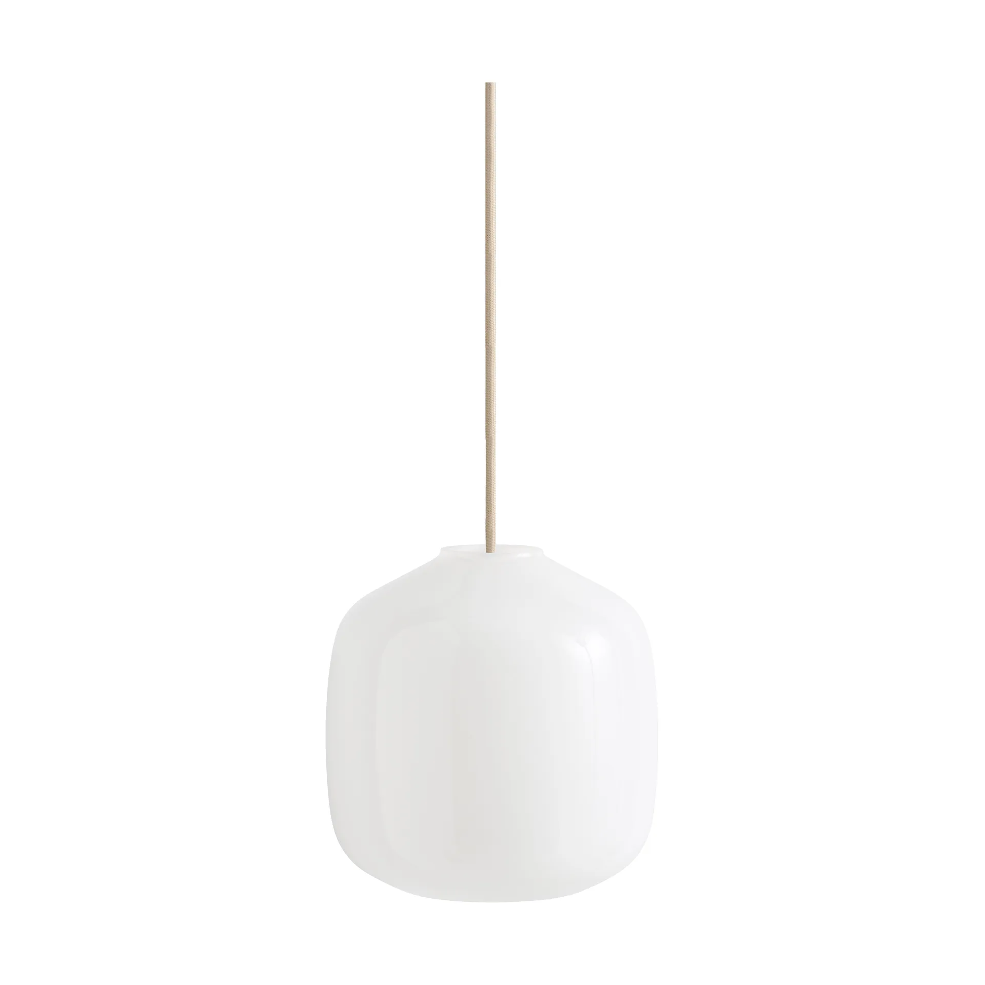 Buoy κρεμαστό φωτιστικό Ø20 cm, Opal glass-beton grey HAY