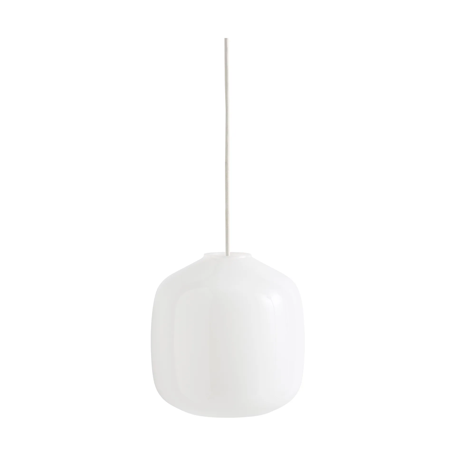 Buoy κρεμαστό φωτιστικό Ø20 cm, Opal glass-clay white HAY