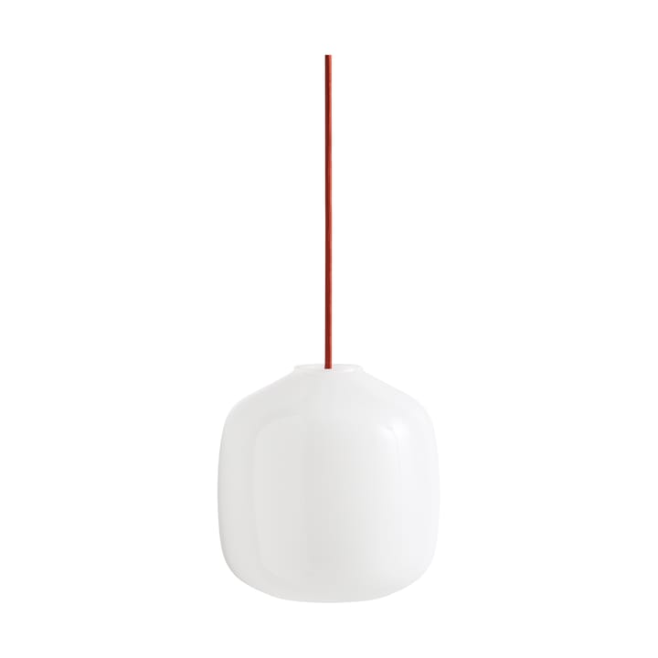 Buoy κρεμαστό φωτιστικό Ø20 cm, Opal glass-rusty red HAY