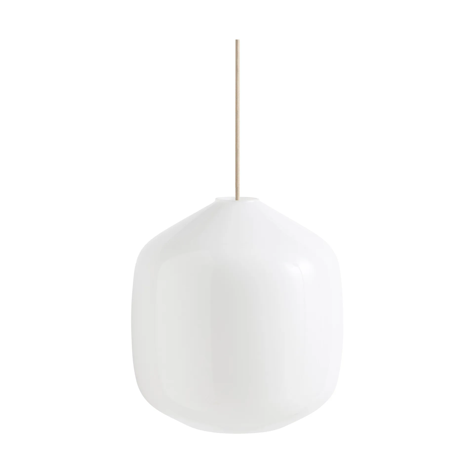 Buoy κρεμαστό φωτιστικό Ø30 cm, Opal glass-beton grey HAY