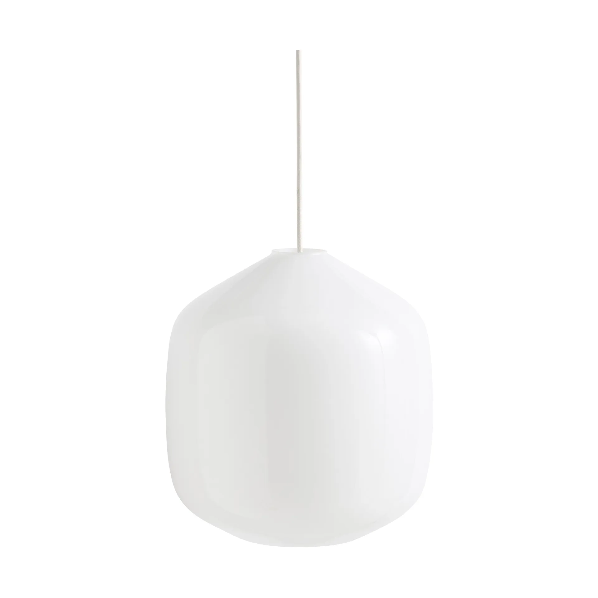 Buoy κρεμαστό φωτιστικό Ø30 cm, Opal glass-clay white HAY