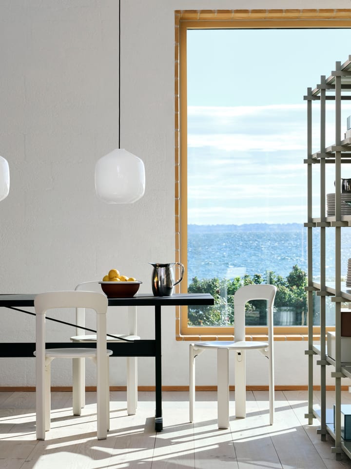Buoy κρεμαστό φωτιστικό Ø30 cm, Opal glass-clay white HAY