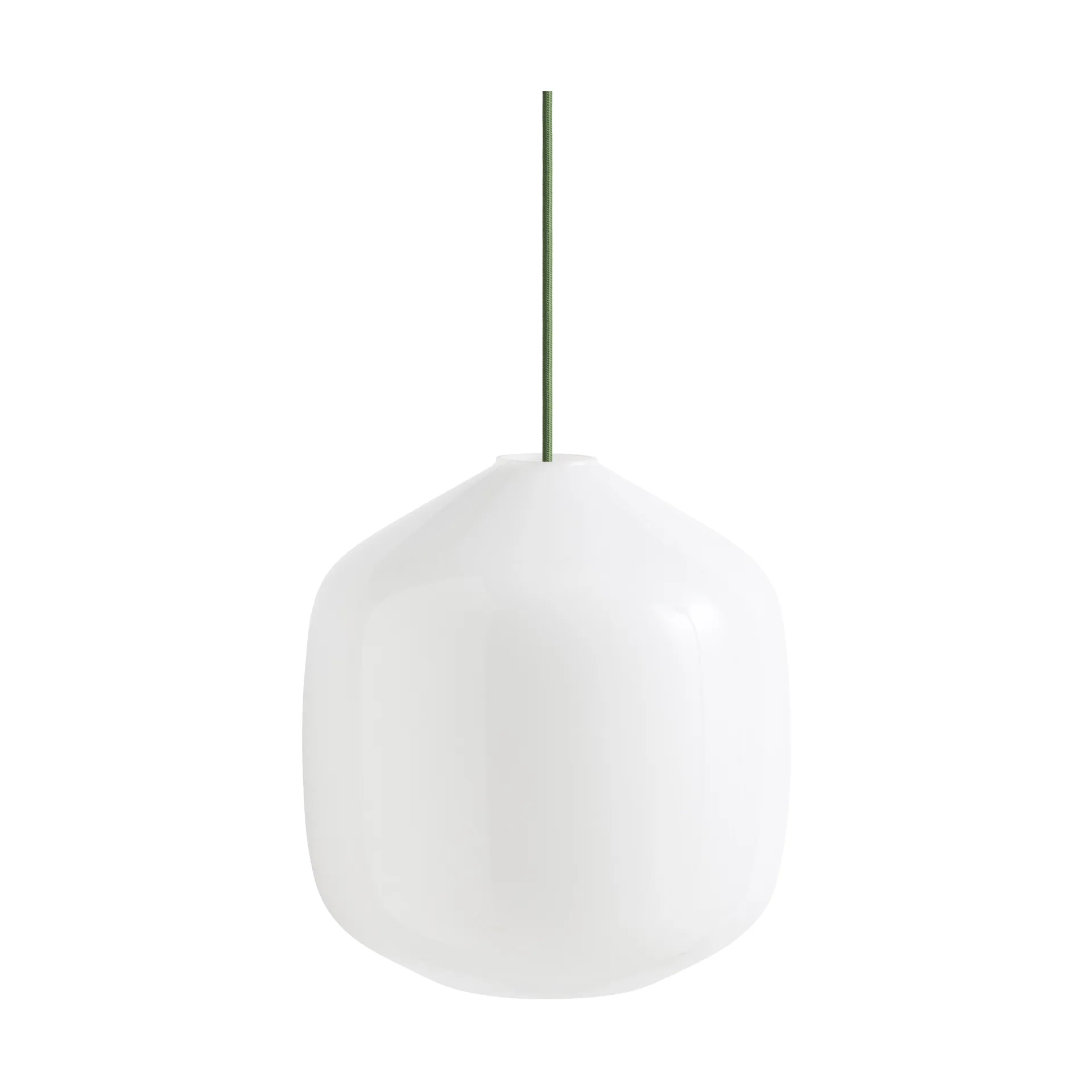 Buoy κρεμαστό φωτιστικό Ø30 cm, Opal glass-garden green HAY