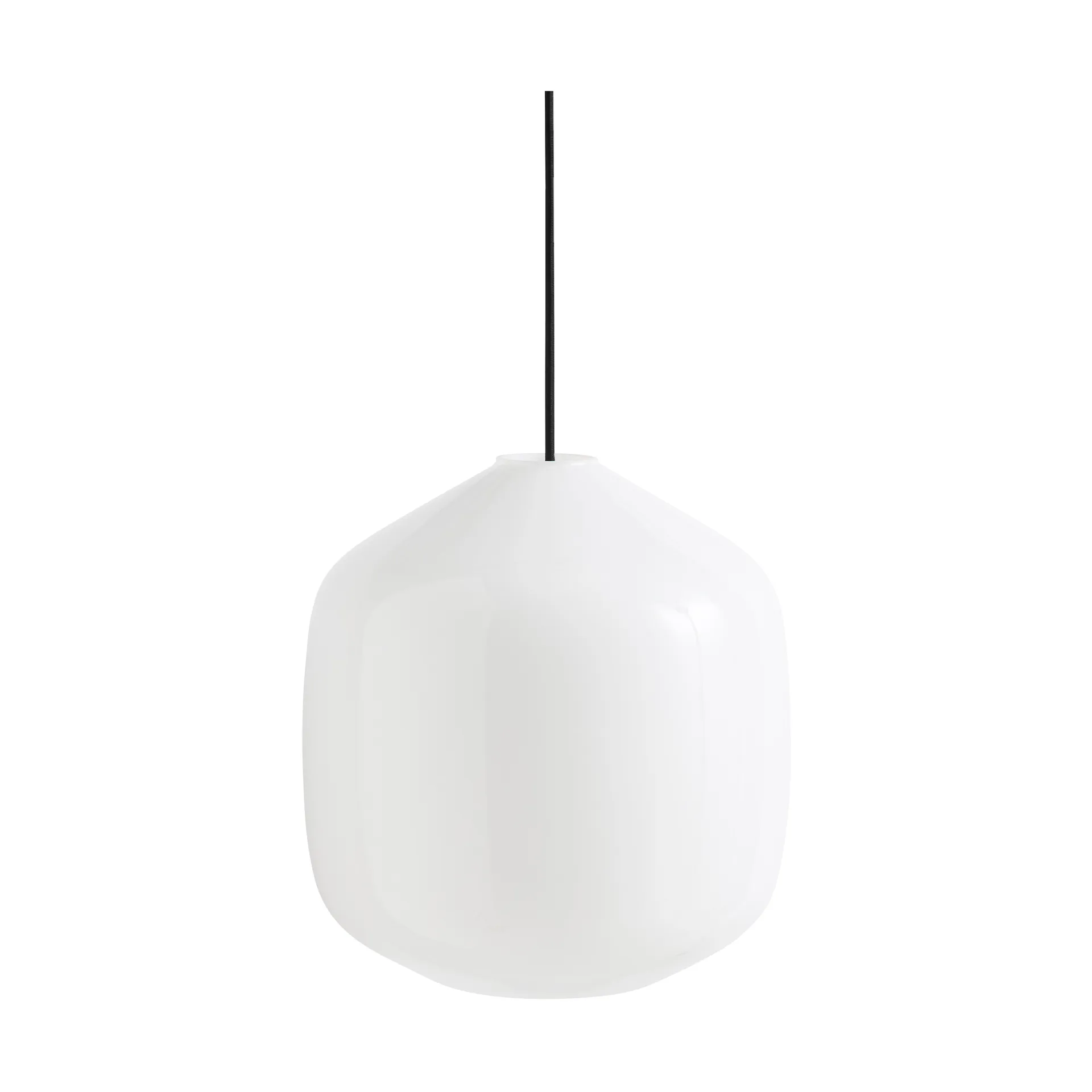 Buoy κρεμαστό φωτιστικό Ø30 cm, Opal glass-soft black HAY
