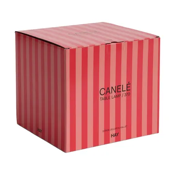 Canelé επιτραπέζιο φωτιστικό - Tomato' red - HAY