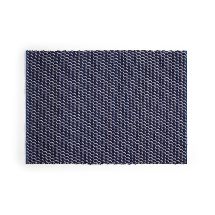 Χαλί, Channel - Μπλε-λευκό 50x80 εκ - HAY