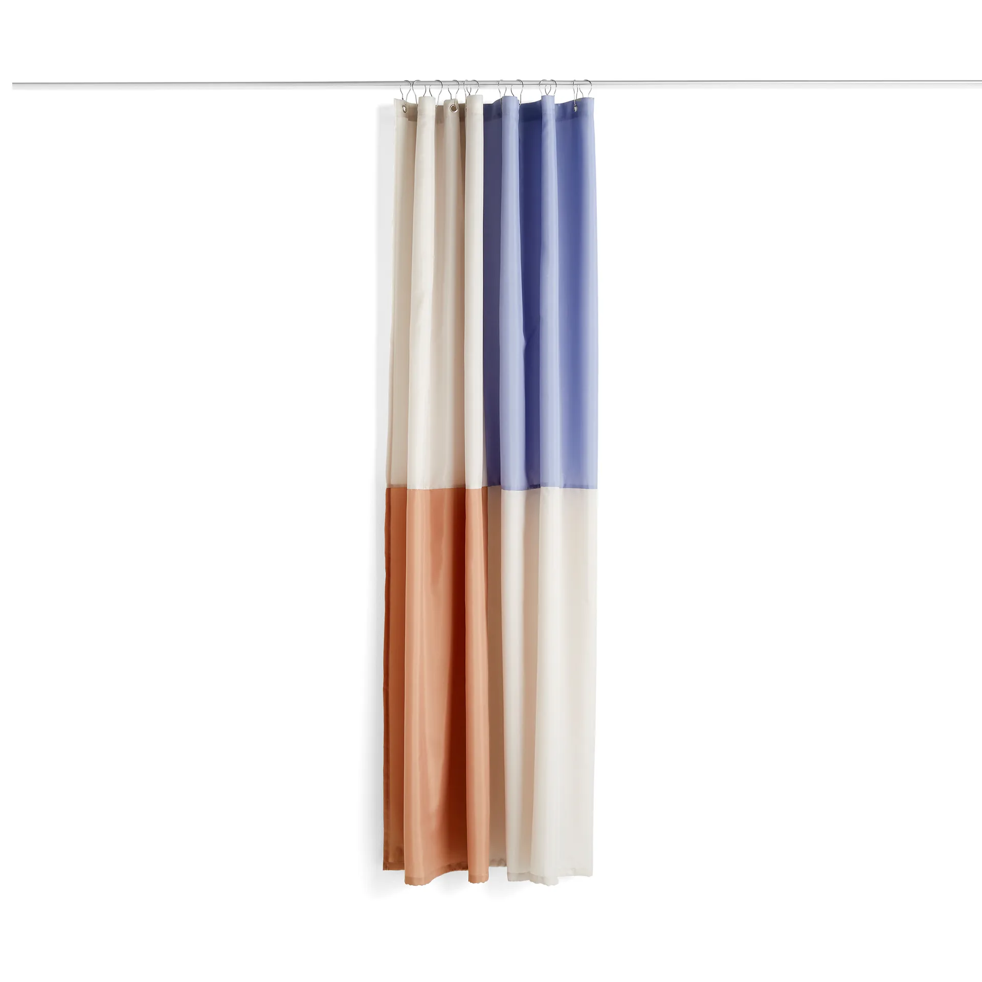 Check κουρτίνα ντους 180x200 cm, Μπλε HAY