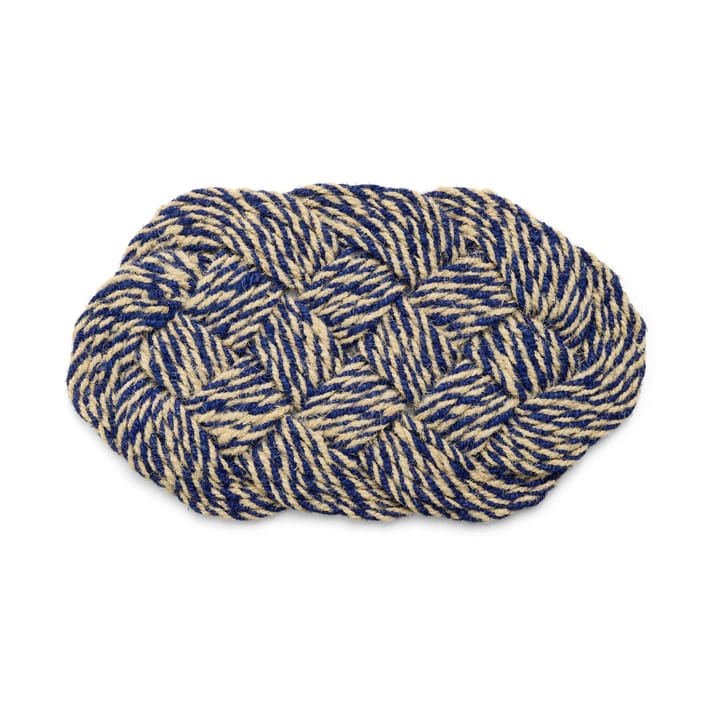 Coco πατάκι εισόδου 40x80 εκ. - Swirl blue-off white - HAY