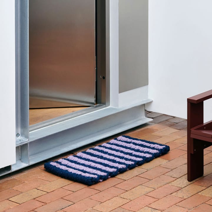 Coco Stripe Wide χαλάκι πόρτας, Lavender-navy HAY