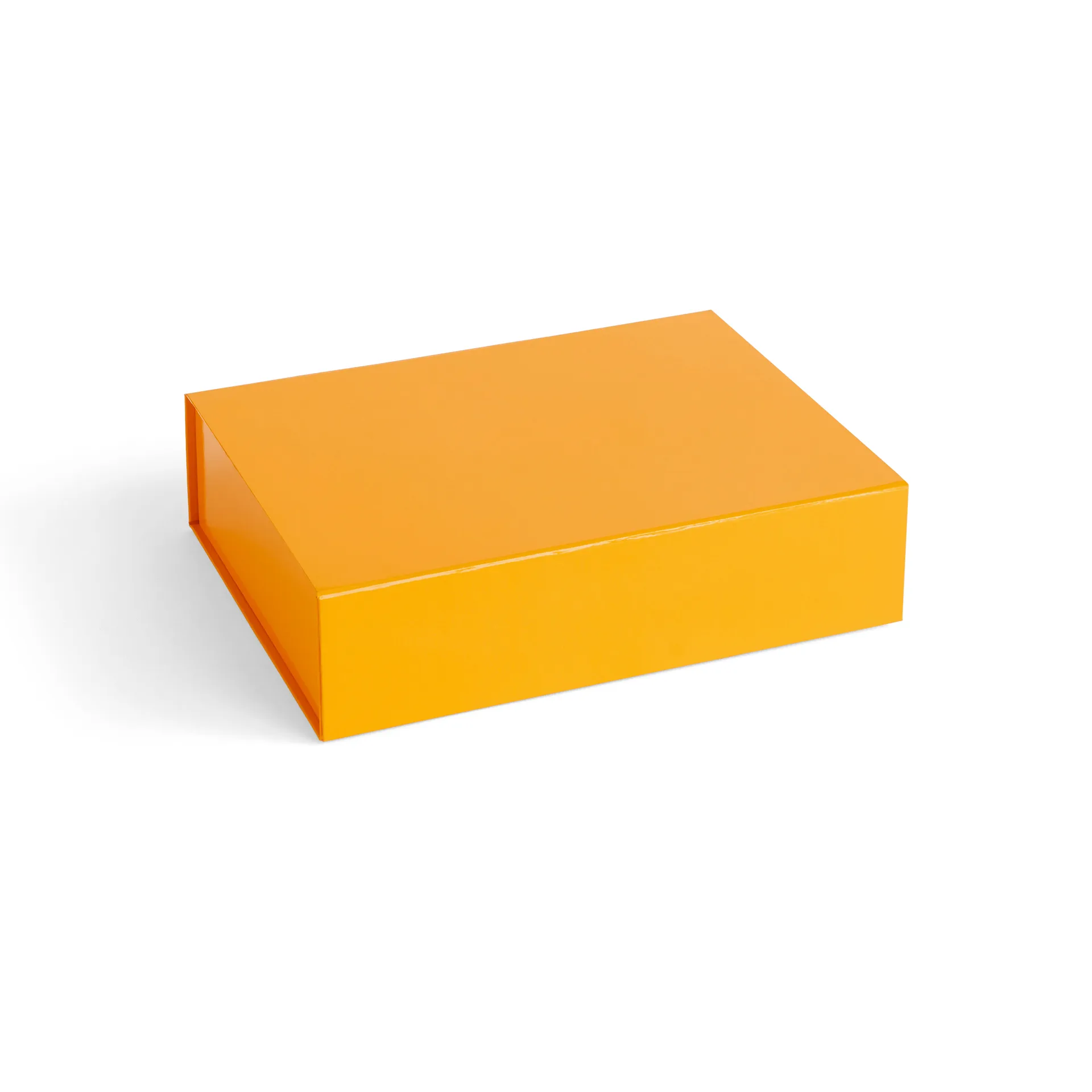 Colour κουτί αποθήκευσης με καπάκι 25.5x33 cm, Κρόκος αυγού HAY