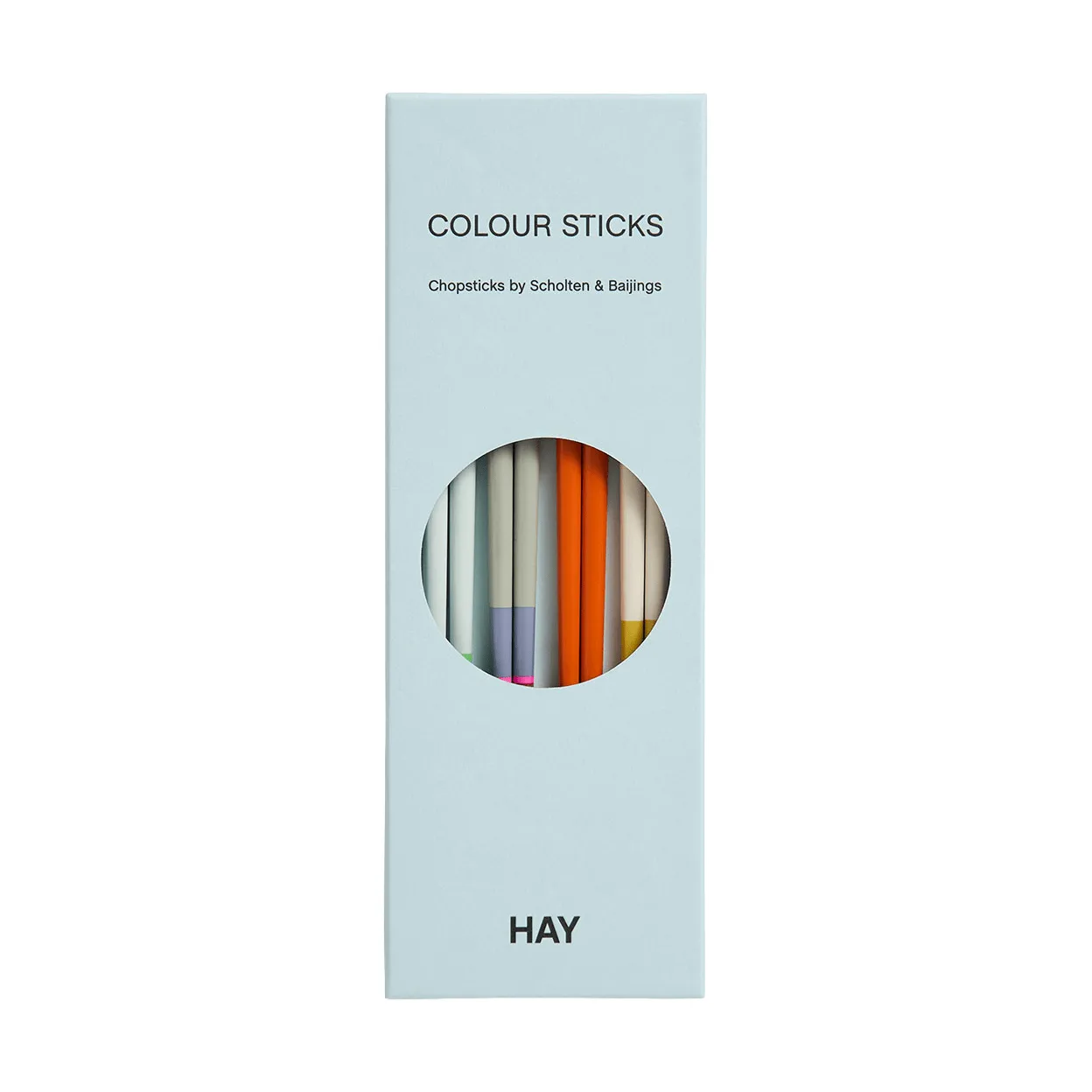 Colour ξυλάκια φαγητού 4 τεμάχια, Bright HAY