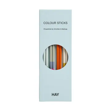 Colour ξυλάκια φαγητού 4 τεμάχια - Bright - HAY