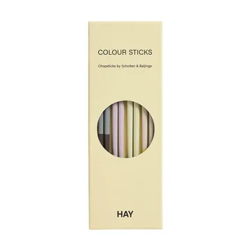 Colour ξυλάκια φαγητού 4 τεμάχια - Pastel - HAY