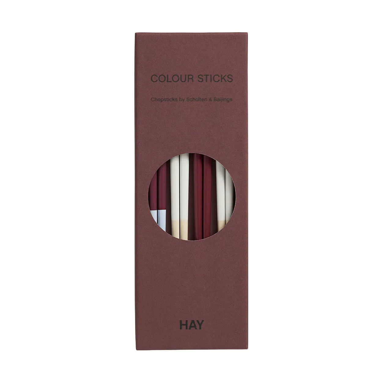 Colour ξυλάκια φαγητού 4 τεμάχια, Subtle HAY
