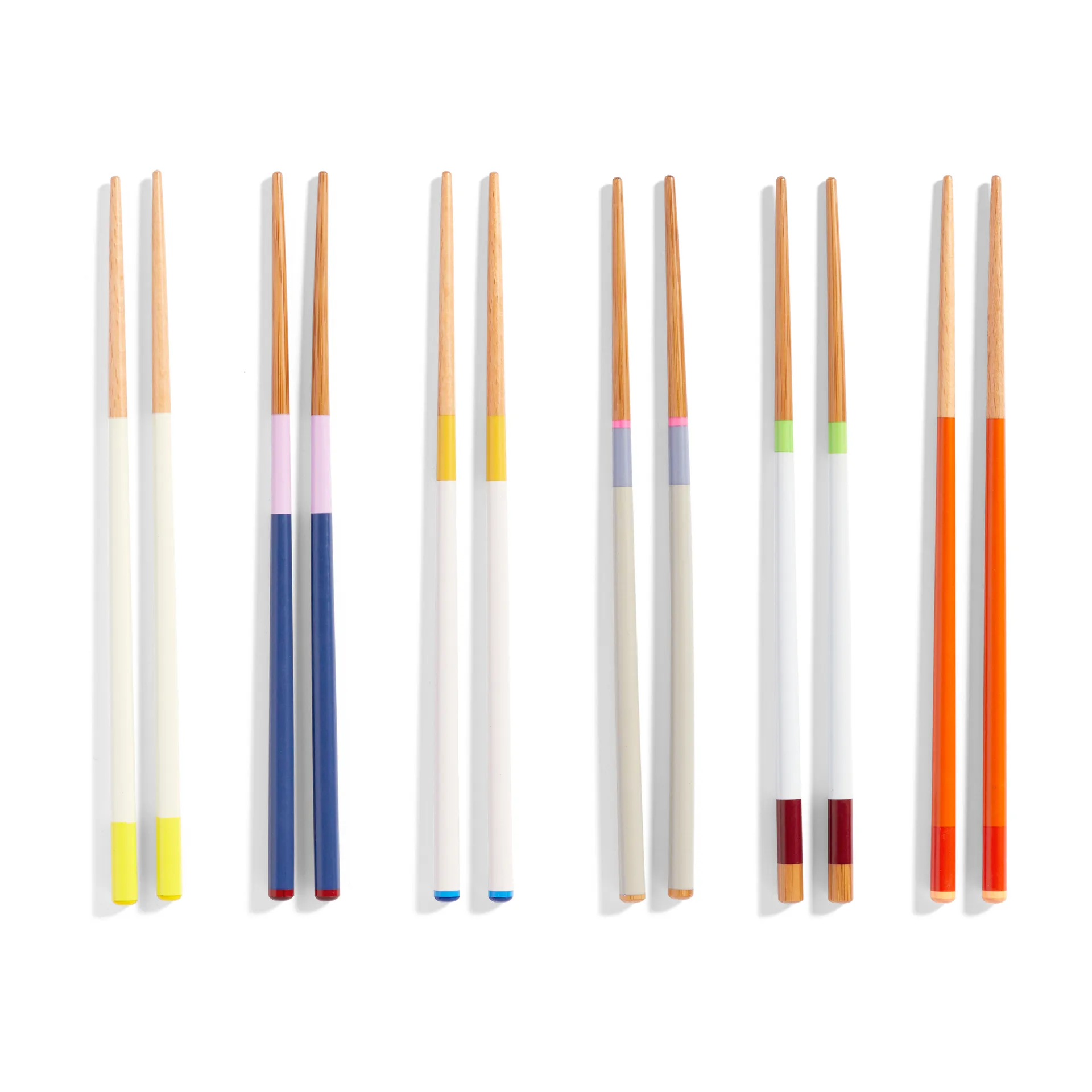 Colour chop sticks Συσκευασία 6 τεμαχίων, Πολύχρωμο HAY