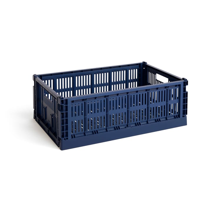 Colour Crate L 34,5x53 cm - Σκούρο μπλε - HAY