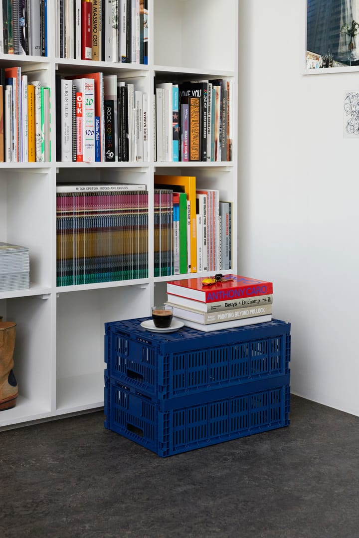Colour Crate L 34,5x53 cm, Σκούρο μπλε HAY