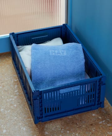 Colour Crate L 34,5x53 cm - Σκούρο μπλε - HAY