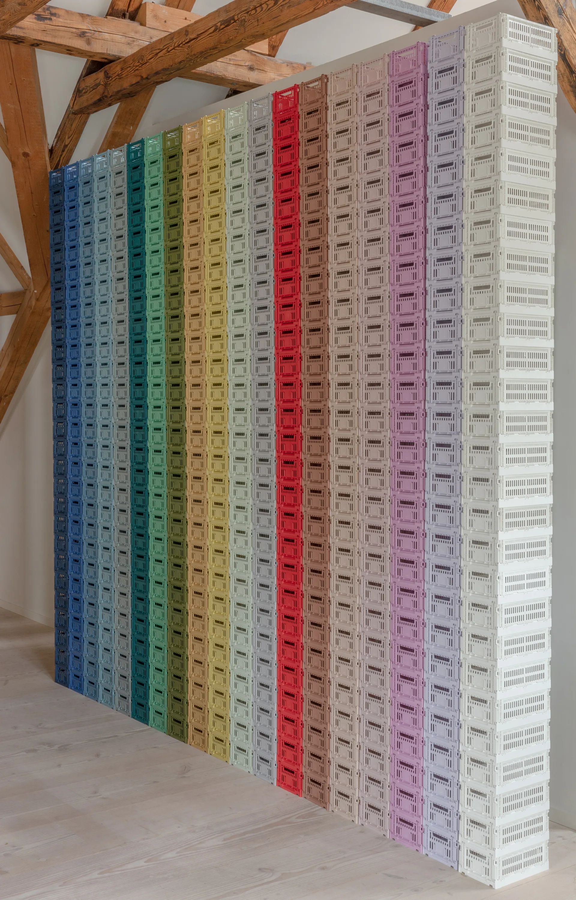 Colour Crate L 34,5x53 cm, Σκούρο μπλε HAY