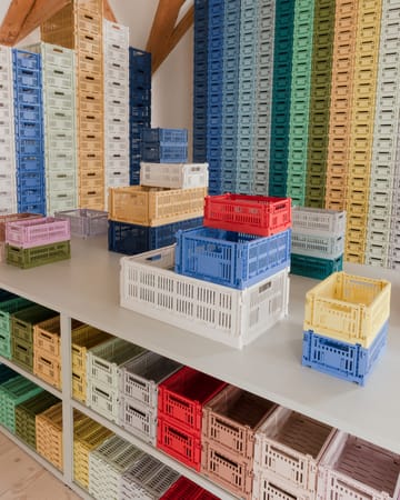 Colour Crate L 34,5x53 cm - Υπόλευκο - HAY