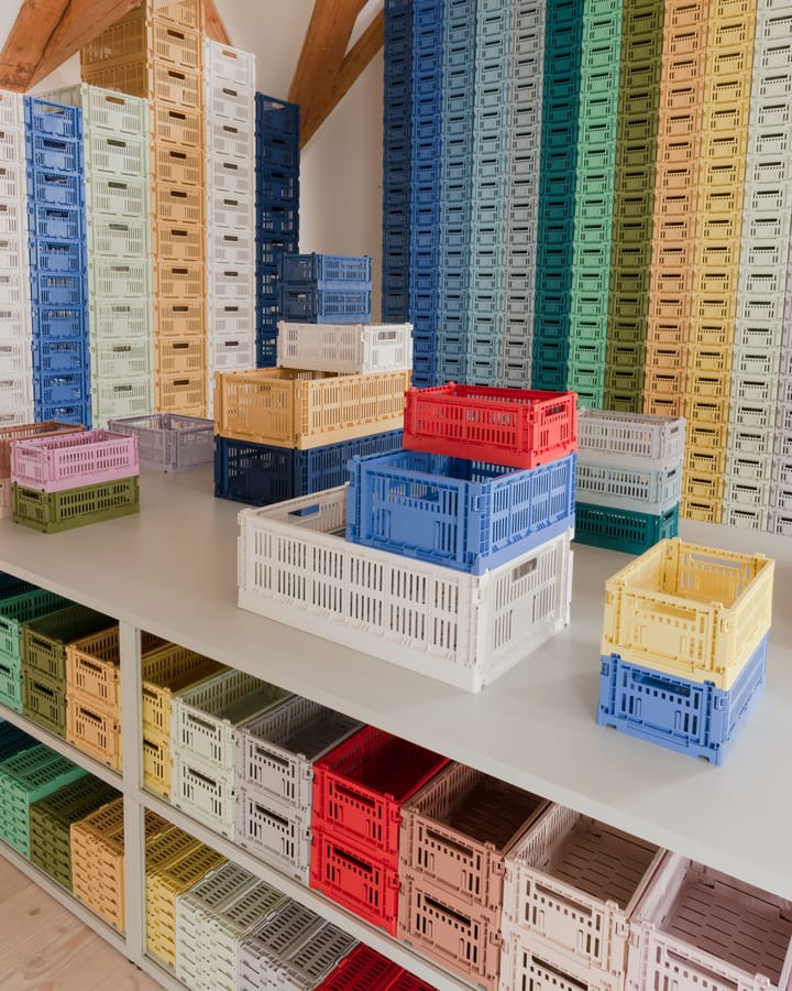 Colour Crate L 34,5x53 cm, Υπόλευκο HAY