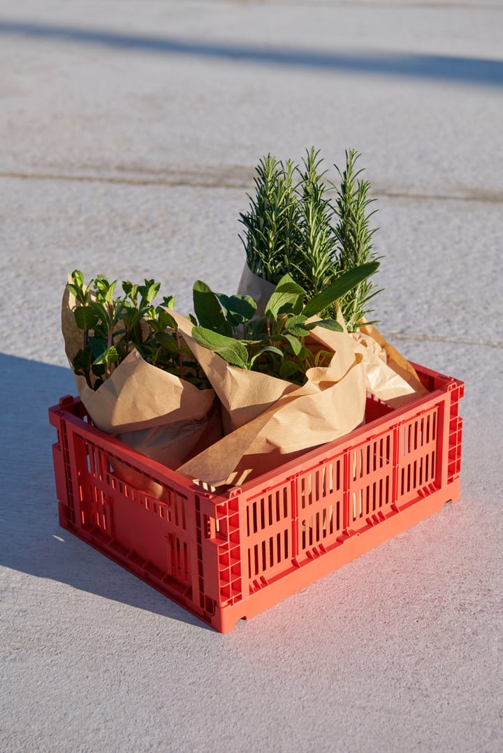 Colour Crate M 26,5x34,5 cm, Κόκκινο HAY
