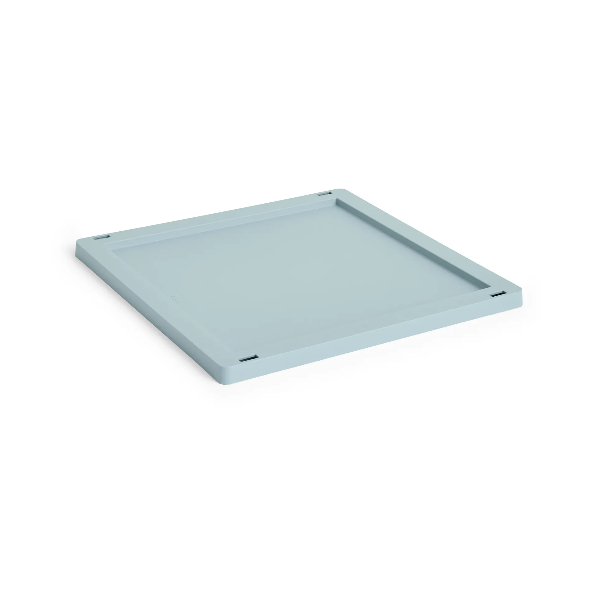 Colour Crate Square/Cube lock plastic medium, Dusty blue HAY