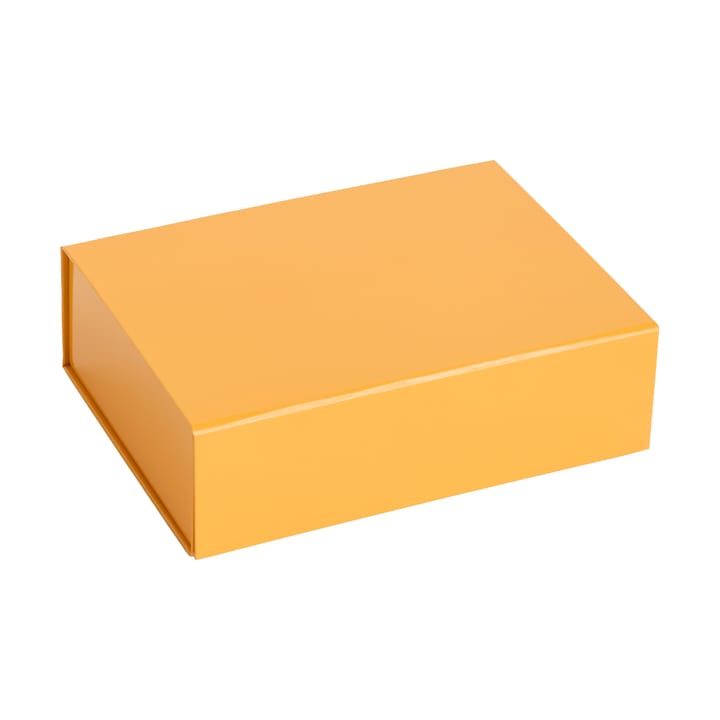 Κουτί Colour Storage XS με �καπάκι 16,5x22,5 cm - Egg yolk - HAY