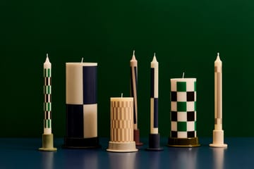 Κερί Column Candle block small 15 εκ. - Cream-sand - HAY