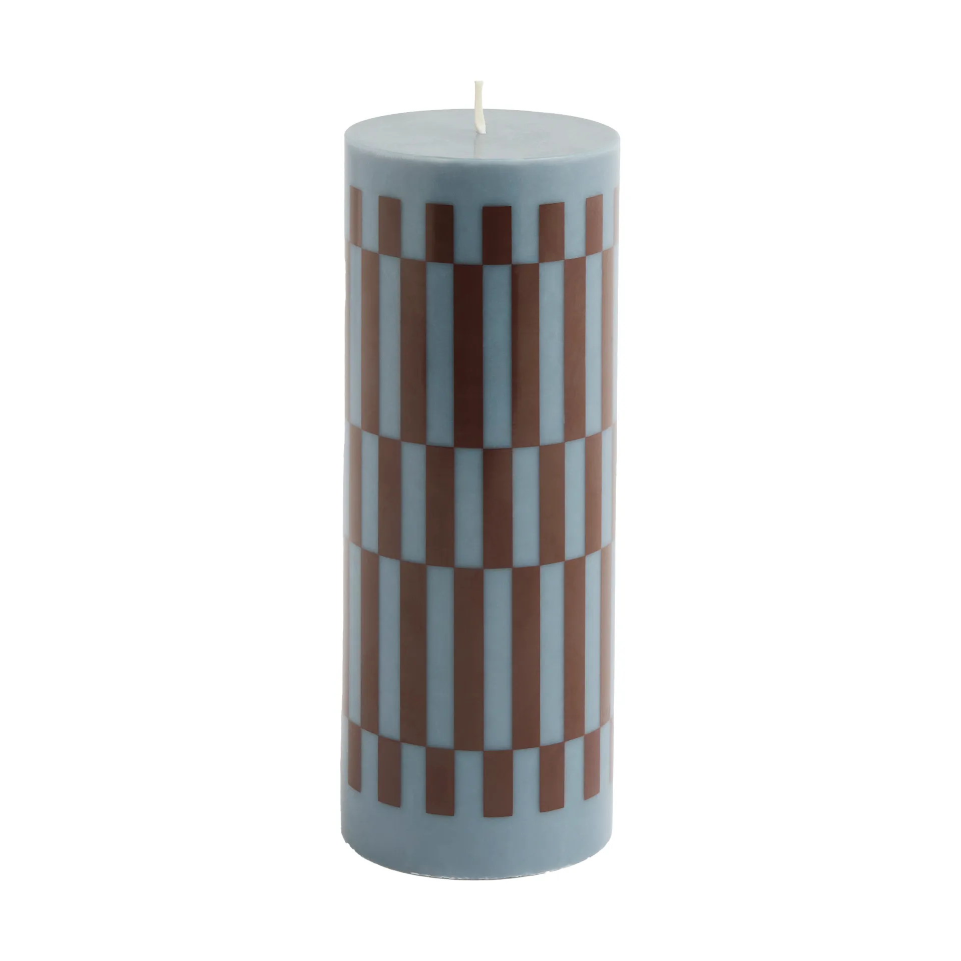 Κερί Column Candle large 25 cm, Anthrachite-bordeaux HAY