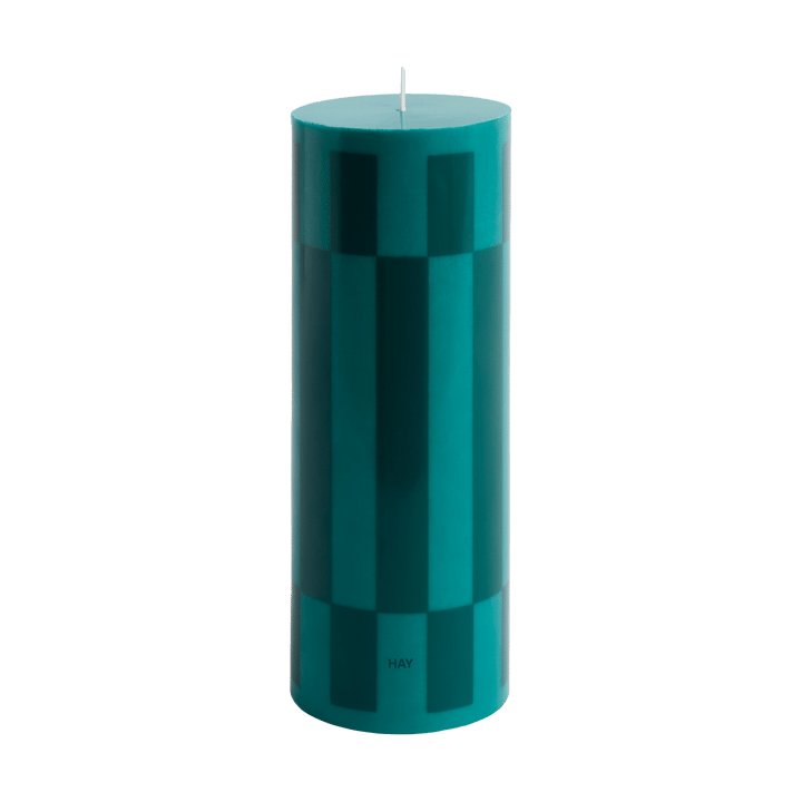 Κερί Column Candle large 25 εκ. - Green-dark green - HAY
