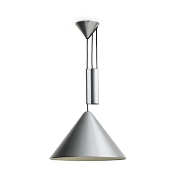 Compass Adjustable φωτιστικό κρεμαστό 43 cm - Borstad aluminium - HAY