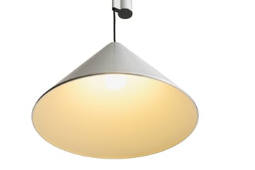 Compass Adjustable φωτιστικό κρεμαστό 43 cm - Borstad aluminium - HAY