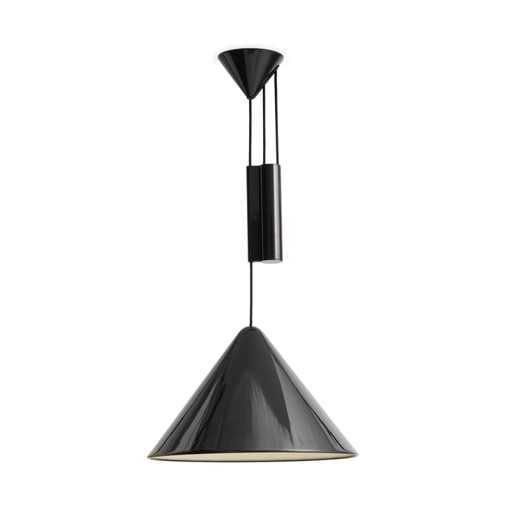 Compass Adjustable φωτιστικό κρεμαστό 43 cm - Soft black - HAY