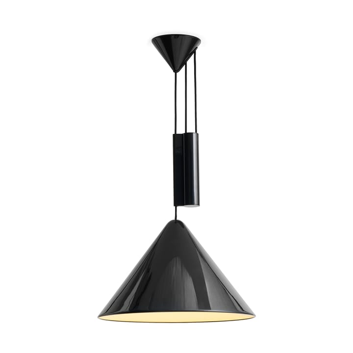 Compass Adjustable φωτιστικό κρεμαστό 43 cm, Soft black HAY