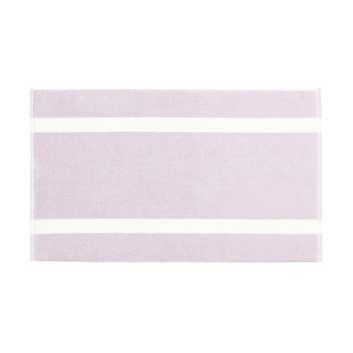 Ριγέ πατάκι μπάνιου - Cool pink, 50x80 cm - HAY