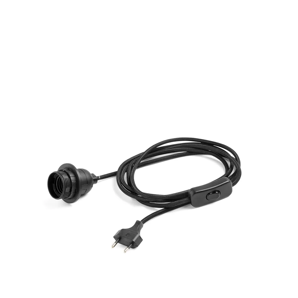 Σετ καλωδίου Cord Set Table, Soft black HAY