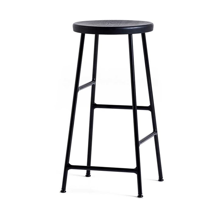 Cornet σκαμπό μπαρ 65 cm - Soft black oak-soft black - HAY