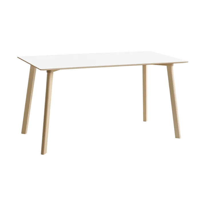 CPH210 Deux 2.0 τραπέζι 75x140 cm - Pearl white-untreated beech - HAY