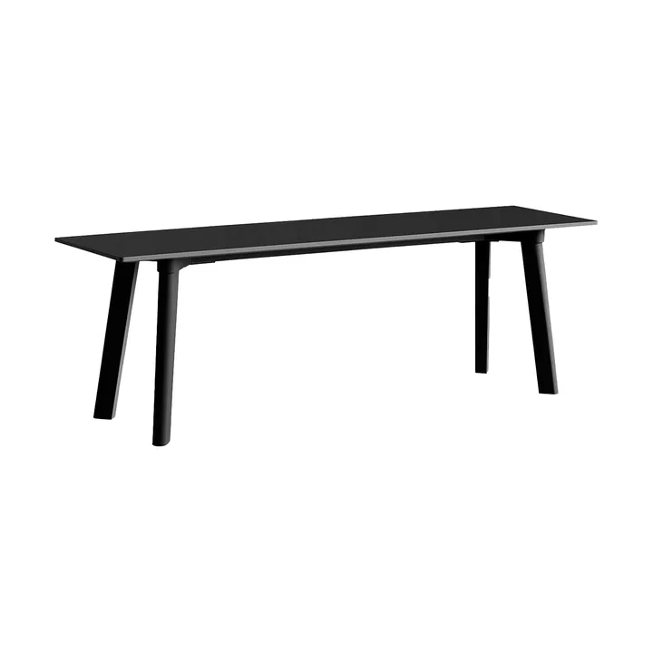 CPH215 Deux 2.0 πάγκος 140 cm - Black laminate-lacquered beech - HAY