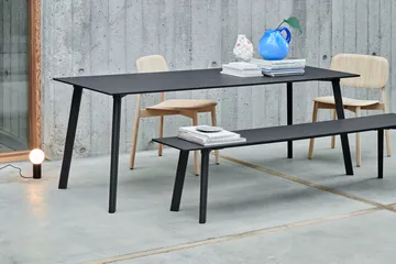 CPH215 Deux 2.0 πάγκος 200 cm - Stone grey-lacquered beech - HAY