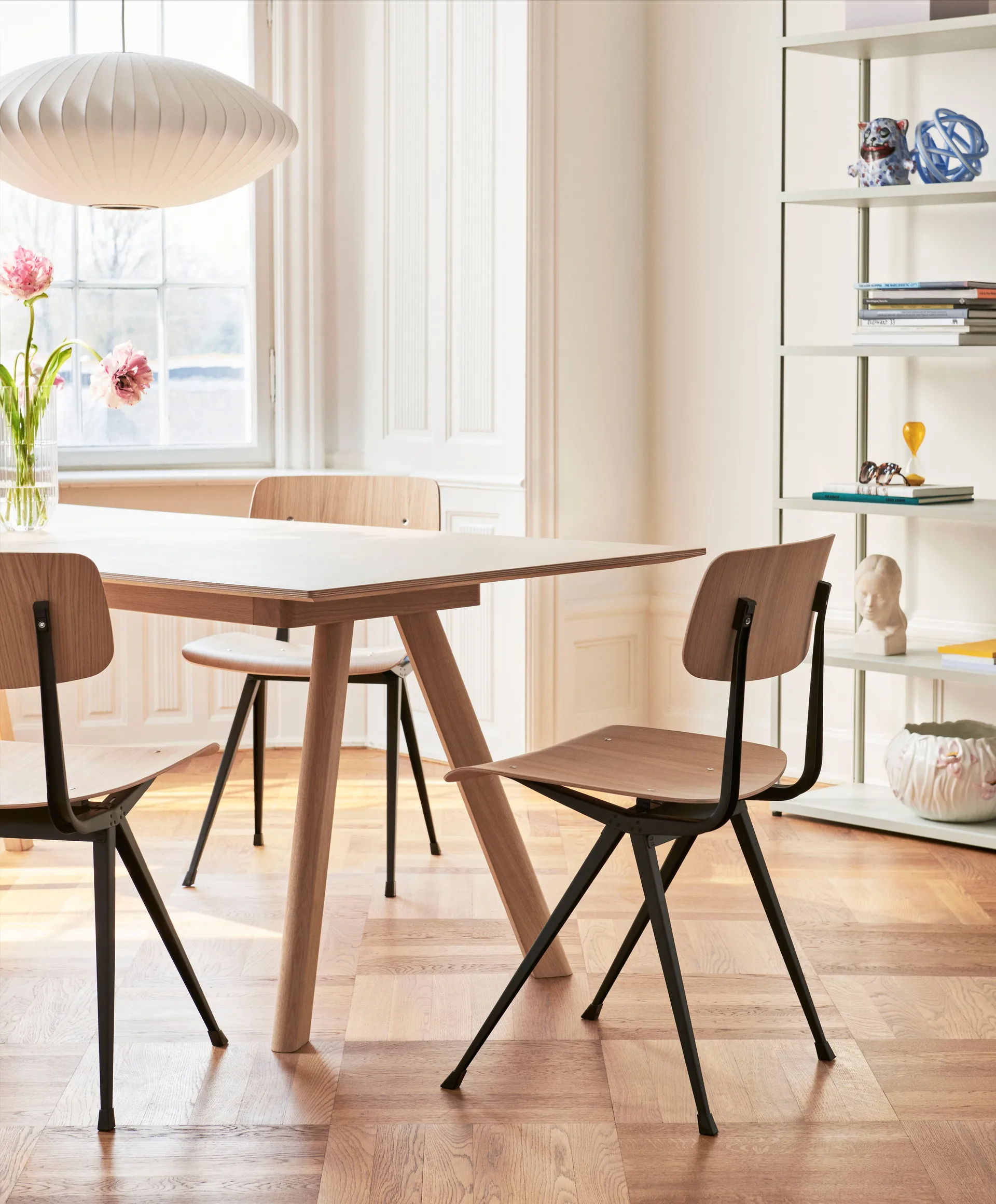 CPH30 2.0 τραπέζι φαγητού 90x250 εκ., White laminate-lackerad ek HAY