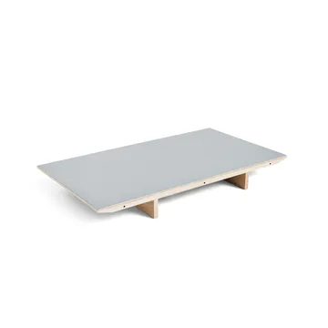 CPH30 2.0 Extendable Leaf για τραπέζι φαγητού 50x80 cm - Grey linoleum-lacquered oak - HAY
